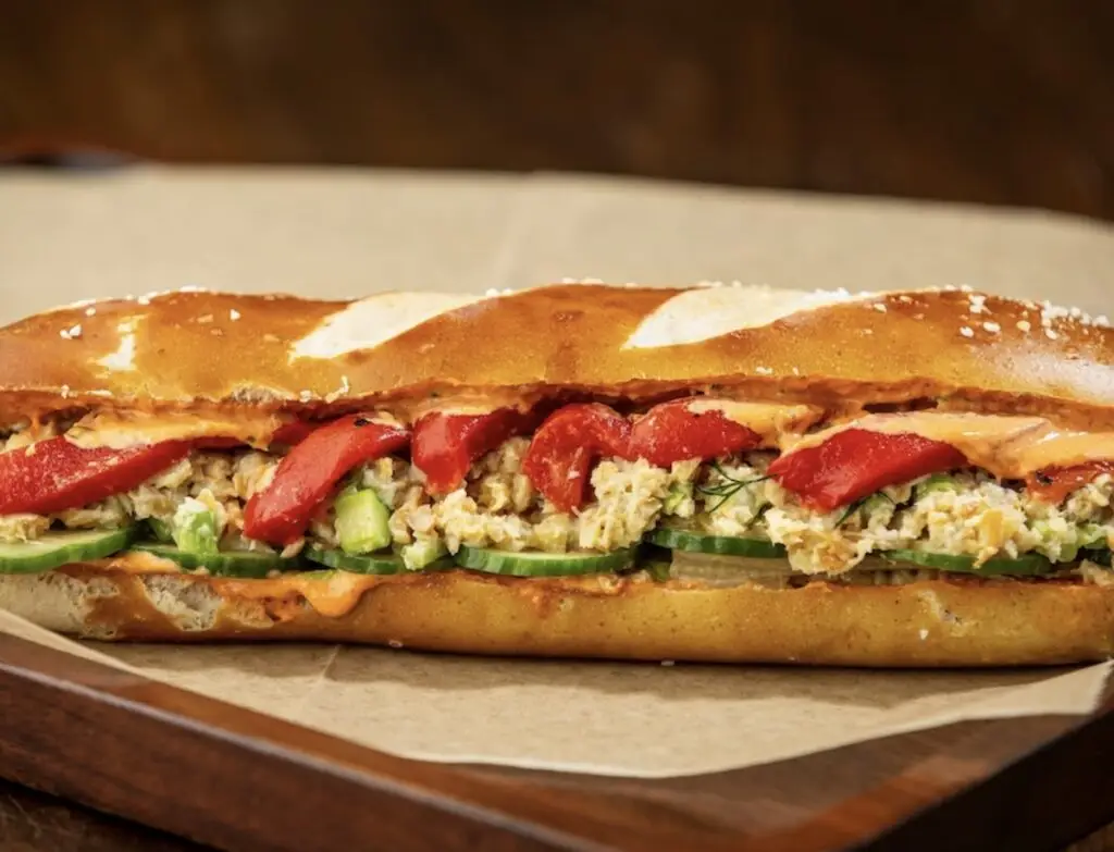 New Sandwich Smoked Lake Rainbow Trout at Hannahs Bretzel
